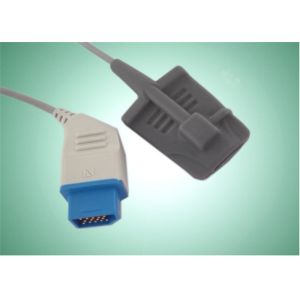 Nihon Kohden 14 Pin Pulse Ox Sensor Reusable Type Korea Chips 4.0mm Diameter