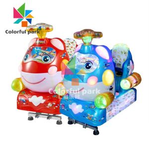OEM Coin Operated Kiddie Ride Go Up And Down Ferris wheel For 2 Players