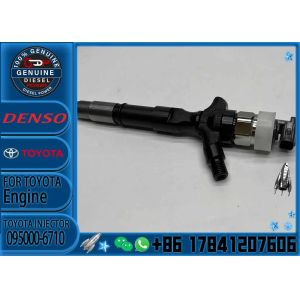 23670-39265 23670-30290 23670-39165 Genuine diesel fuel injector 095000-7810