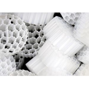 Cheap PE38 Mbbr Filter 25*4mm Hdpe Safty Moving Bed Filter Media Large Surface Area for sale