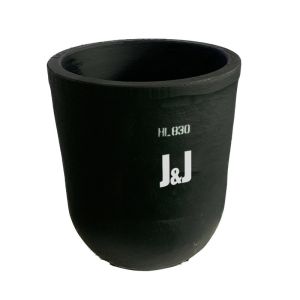 High Pure Silicon Carbide Graphite Crucible Conventional Circular Crucible Metal