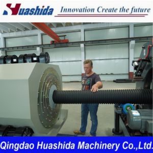 HDPE PP Double Wall Corrugated Pipe Line 1300kg/h Capacity