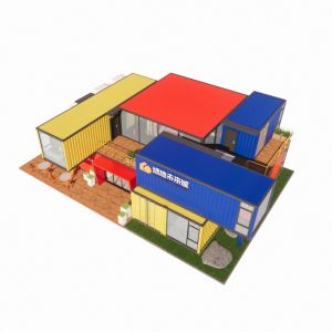 Galvanized Steel Square Tubes Main Structure for Customization Modern Prefab