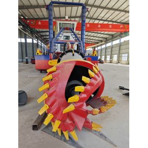 Sand Dredger for Riverbed Mining with 1500m sup3 Water Flow Rate and 12-inch