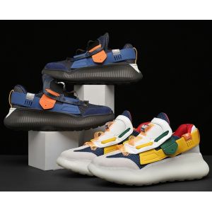 Breathable Flyknit Frabic Big Clunky Shoes soft lining prevent degumming