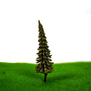 3cm-6cm Miniature Scale Model Trees Green Avenue Planting Wire Pine Tree