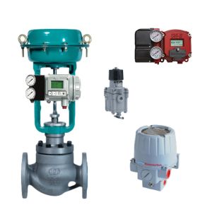 Straight Angle Type Top Guide Valve with Masoneilan SVI2 Valve Positioner and 78