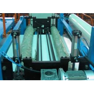 PLC Control Rock Wool Production Line / PU Formed Sectional Sandwich Panel Line