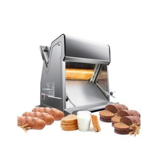 31PCS Commercial Thickness Adjustable Automatic Toast Bread Slicer Cutting