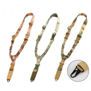 Single-Point Tactical Rifle Sling Multi-Function Adjustable Crossbody Strap