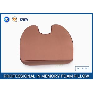 Molded Memory Foam Back Support Cushion , Visco Elastic Memory Foam Lumbar
