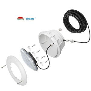 PAR56 1700LM Circular UL Swimming Pool Light With Niche