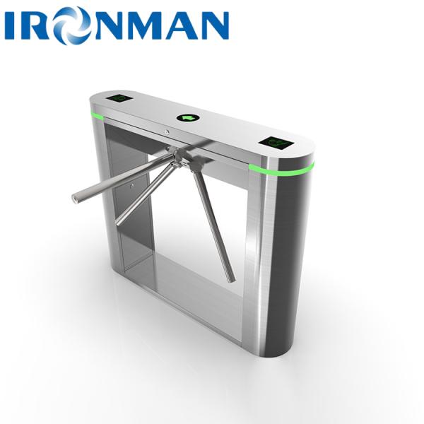 Anti-collision Stainless Steel SUS304 Tripod Turnstile Gate for Gyms and Scenic