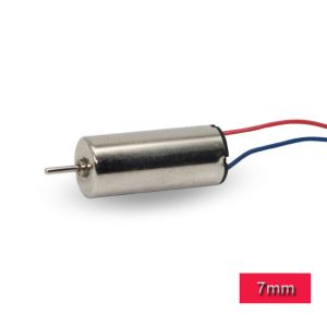 3.7 Volt Coreless DC Motor 50000 rpm 7mm Diameter With 20 mm Body Length