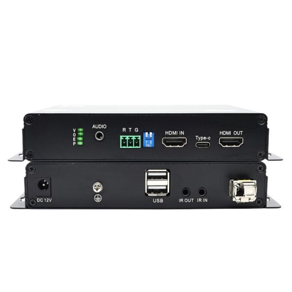 4K HDMI Optical Extender Over Fiber 60Hz HDMI 2.0b& 10KM LC Interface