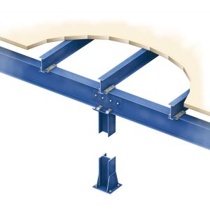 1 - 2 Levels Heavy Duty Raised Storage Mezzanine Floor For Industrial Storage