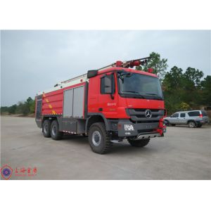 Benz Chassis 6x6 drive Airport Rapid Intervention Vehicle with Six Seats