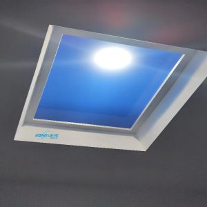 China 60x60cm Indoor Sun Lamp Artificial Skylight with Real Sun Tracking Adjustable Brightness Color Temperature 6500K on sale