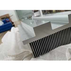 204mm Width Off Grid Inverter Aluminium Heatsink Extrusion With Anodized