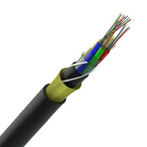 China Telecommunication Networks ExactCables 96 Core Fiber Optic Patch Cord Aerial ADSS Cable on sale