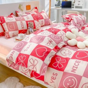 Fashionable Attractive Style Duvet Bedding Set with Anti Dust Mite Fabric