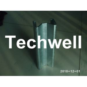 16 Steps Forming Station Sigma Purlin Roll Forming Machine With 4mm Thickness