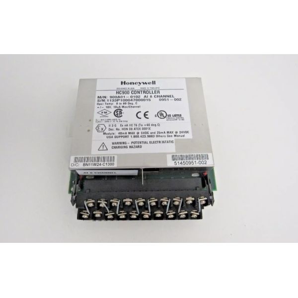 Quality 900A01-0102 Honeywell HC900 Controller 8 Channel Analog Input Module wholesale