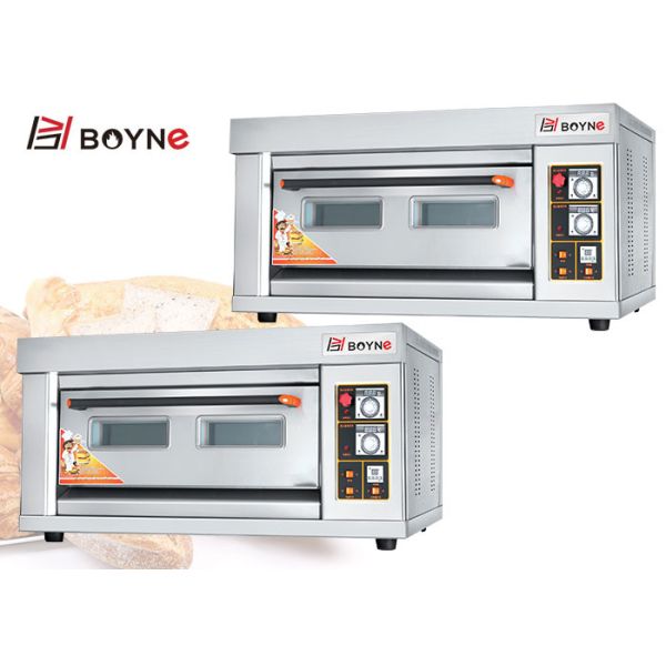 Quality Gas One Deck Three Trays Baking Oven Stainless Steel for Restaurant wholesale