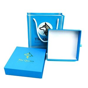 Eco-Friendly Custom Clothes Packaging Bag with Recycled Woodfree Paper and