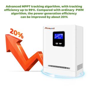 MPPT Solar Charge Regulator Smart Solar Inverter Charge Controller 100 Amp