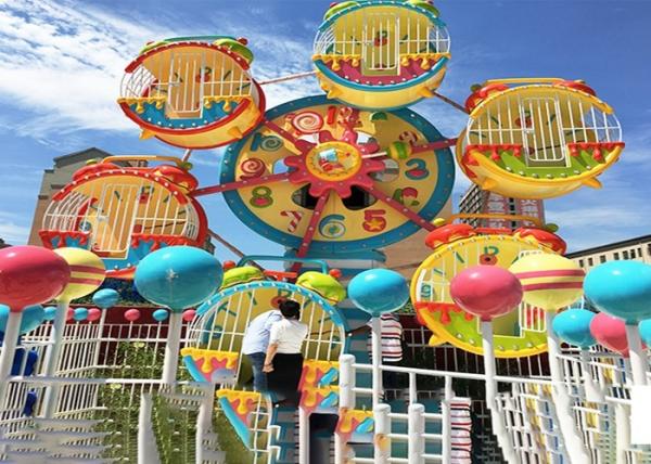 Quality 6 Cabins Rotating Amusement Park Ferris Wheel With Galvanized Steel Material wholesale