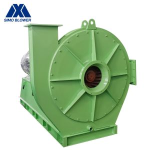 Carbon Steel Double Suction Material Handling Blower Backward Curved