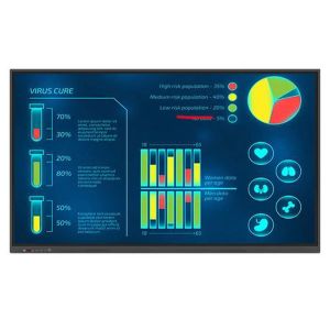 4K Interactive Touch Screen Whiteboard Multi Touch Interactive Whiteboard 55
