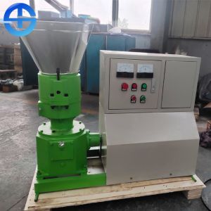 China 18% Moisture 100kg Per Hour Wood Pellet Making Machine on sale