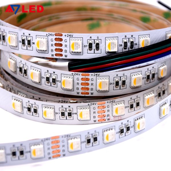 96leds/M SMD 5050 RGBW LED Strip High Lumen RGB Flexible for Indoor Decoration