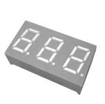 Cheap Three Digits SMD Seven Segment Display , 0.4 Inch LED 7 Segment Display for sale