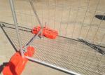Customized Temp Fence Panels Temp Security Fencing Q235 / Q195 Materials