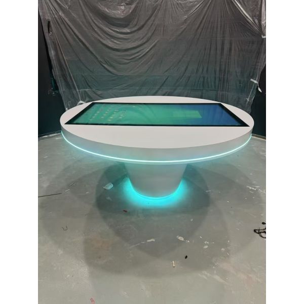 43 inch Black RGB Lighting LCD Touch Screen Table with Android WiFi IR