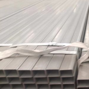 Tube Structure Square Galvanized Rectangular Pipe With Cold Rolled Technology