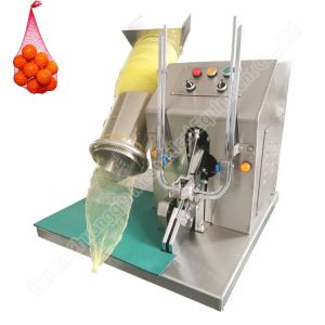 1800bags/H Fruit Net Bag Packing Machine Garlic Onions Mesh Bag Clipper Machine