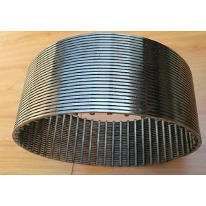 Stainless Steel Centrifuge Basket with Triangle Wedge Wire Design