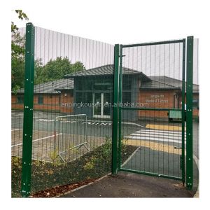 Galvanized PVC Coated Security Fence for Strong Protection of Residential