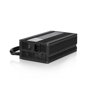 Cheap EMC-600 24V18A Aluminum lead acid/ lithium/lifepo4 battery charger with 4 protections function for sale