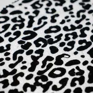 Pile Coating 250GSM Sequin Cloth Material Decorated Shining Fabric