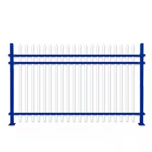 Quality Courtyard PVC Coated Galvanised Steel Palisade Fencing ODM OEM wholesale