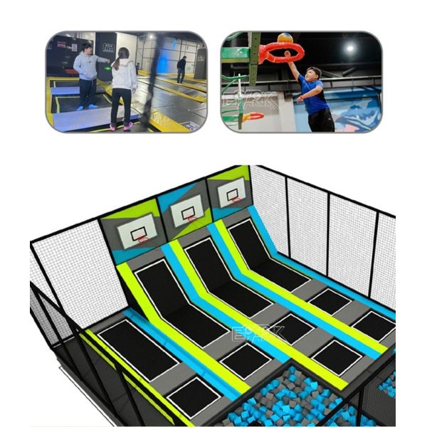 Indoor Playground Equipment Children Zone Indoor Trampoline Park For Sale