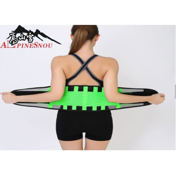 Working Lumbar Belt Breathable Waist Support Lower Back Brace for Back Spine