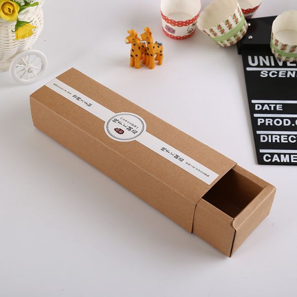 Drawer Style Food Packaging Box Macaron Gift Box Easy To Carry And Store