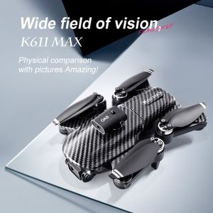 K611 Max 4k Dual Camera Drone HD Wide Angle Obstacle Avoidance Dron with Optical