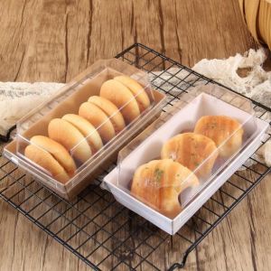 Cheap 250gsm Cardboard Food Boxes With Clear Lids Eco Friendly Gravure printing for sale